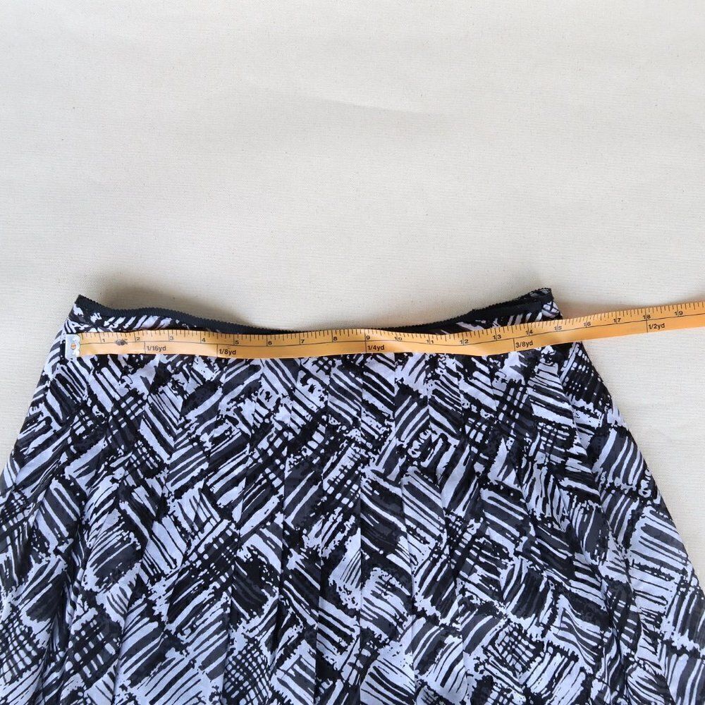 TALBOTS Pleated Cotton/Silk Skirt - Picture 8 of 10